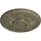 Ekena Millwork Edinburgh Ceiling Medallion (Fits Canopies up to 5 1/4"), 18"OD x 1 3/4"P, Witch Hazel Crackle CM18EDWHC - alternate 3